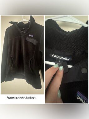 Patagonia Black Snap-T Pullover